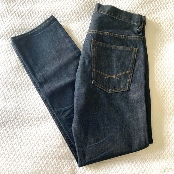 NWT Gap 1969 Men’s Dark Wash Jeans 33x32 - Picture 2 of 8